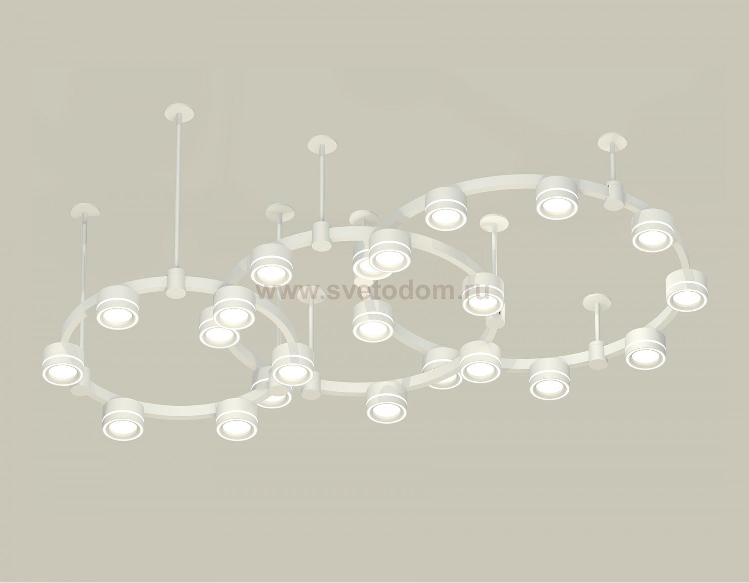 Комплект подвесного светильника Techno Ring с акрилом Ambrella XR92212250 XR