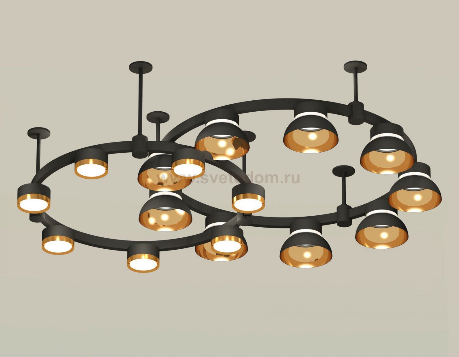 Комплект подвесного светильника Techno Ring с акрилом Ambrella XR92221110 XR