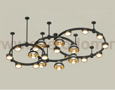 Комплект подвесного светильника Techno Ring с акрилом Ambrella XR92222001 XR