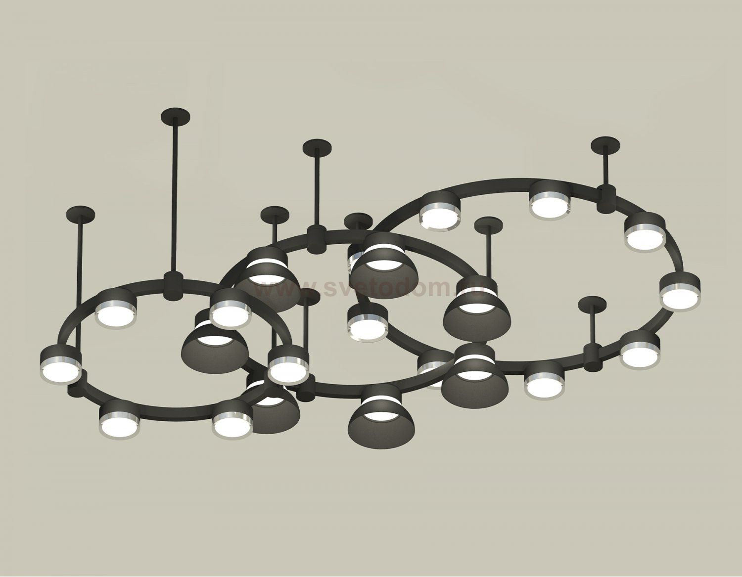 Комплект подвесного светильника Techno Ring с акрилом Ambrella XR92222010 XR