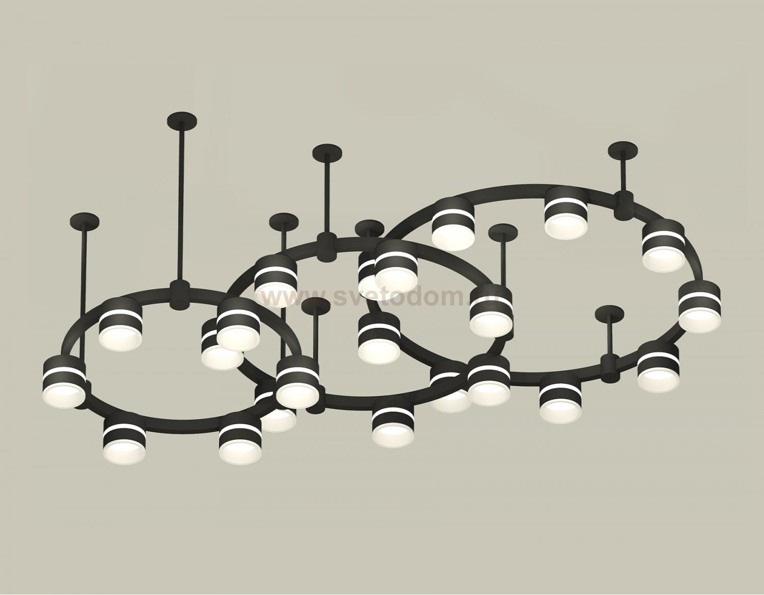 Комплект подвесного светильника Techno Ring с акрилом Ambrella XR92222220 XR