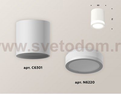 Точечный светильник Ambrella XS6301060