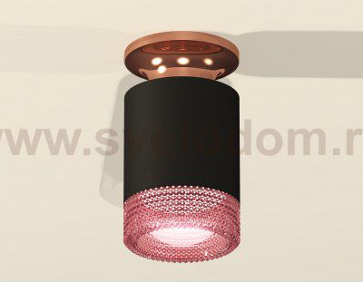 Комплект накладного светильника с композитным хрусталем Ambrella XS6302182 XS