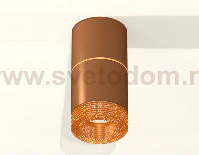 Комплект накладного светильника с композитным хрусталем Ambrella XS7404062 XS