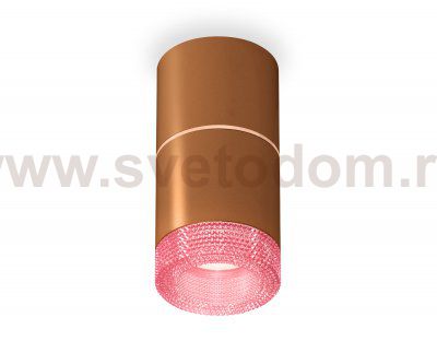 Комплект накладного светильника с композитным хрусталем Ambrella XS7404082 XS