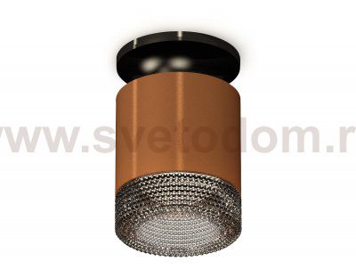 Комплект накладного светильника с композитным хрусталем Ambrella XS7404102 XS