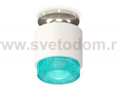 Комплект накладного светильника с композитным хрусталем Ambrella XS7510082 XS