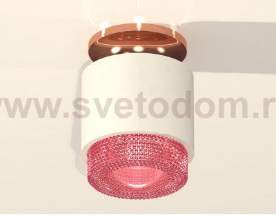 Комплект накладного светильника с композитным хрусталем Ambrella XS7510142 XS