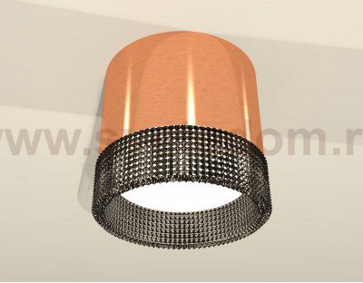 Комплект накладного светильника с композитным хрусталем Ambrella XS8122021 XS