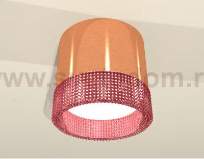 Комплект накладного светильника с композитным хрусталем Ambrella XS8122022 XS