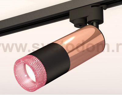 Комплект трекового однофазного светильника с композитным хрусталем Ambrella XT6302061 XT