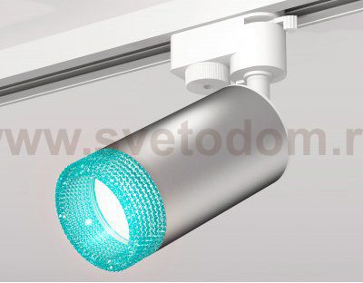 Комплект трекового однофазного светильника с композитным хрусталем Ambrella XT6324002 XT