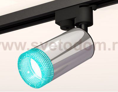 Комплект трекового однофазного светильника с композитным хрусталем Ambrella XT6325002 XT
