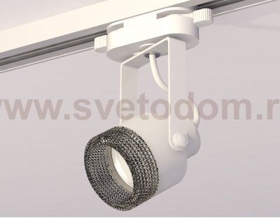 Комплект трекового однофазного светильника с композитным хрусталем Ambrella XT6601061 XT