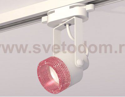 Комплект трекового однофазного светильника с композитным хрусталем Ambrella XT6601062 XT