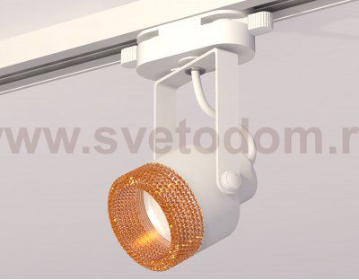 Комплект трекового однофазного светильника с композитным хрусталем Ambrella XT6601064 XT