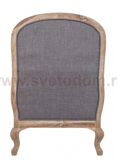 Кресло с пуфом Honesta Grey MAK interior YF-1803A-G Серый