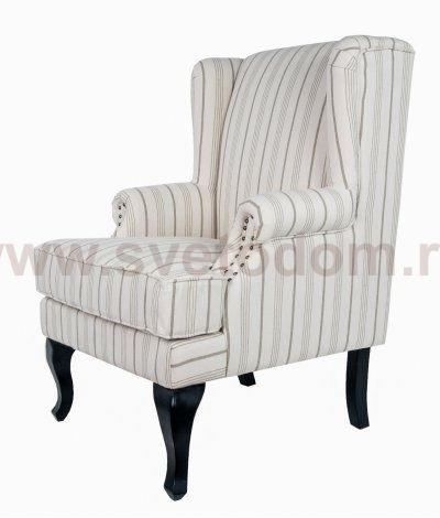 Мягкое полукресло с подлокотниками Lekalo MAK interior YF-1813 Белый