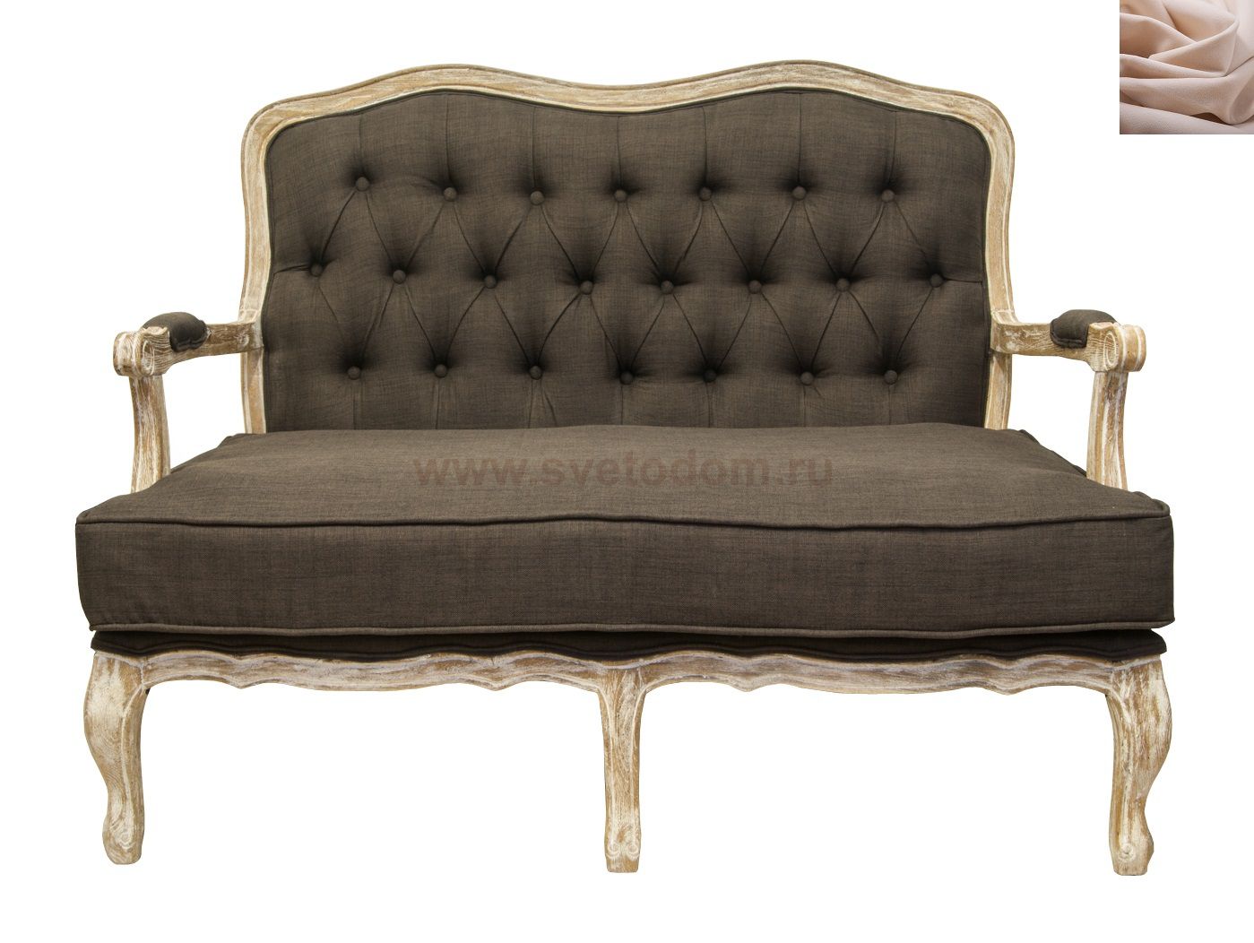 Диван Yareli Brown V2 MAK interior YF-1844-B-beige Бежевый