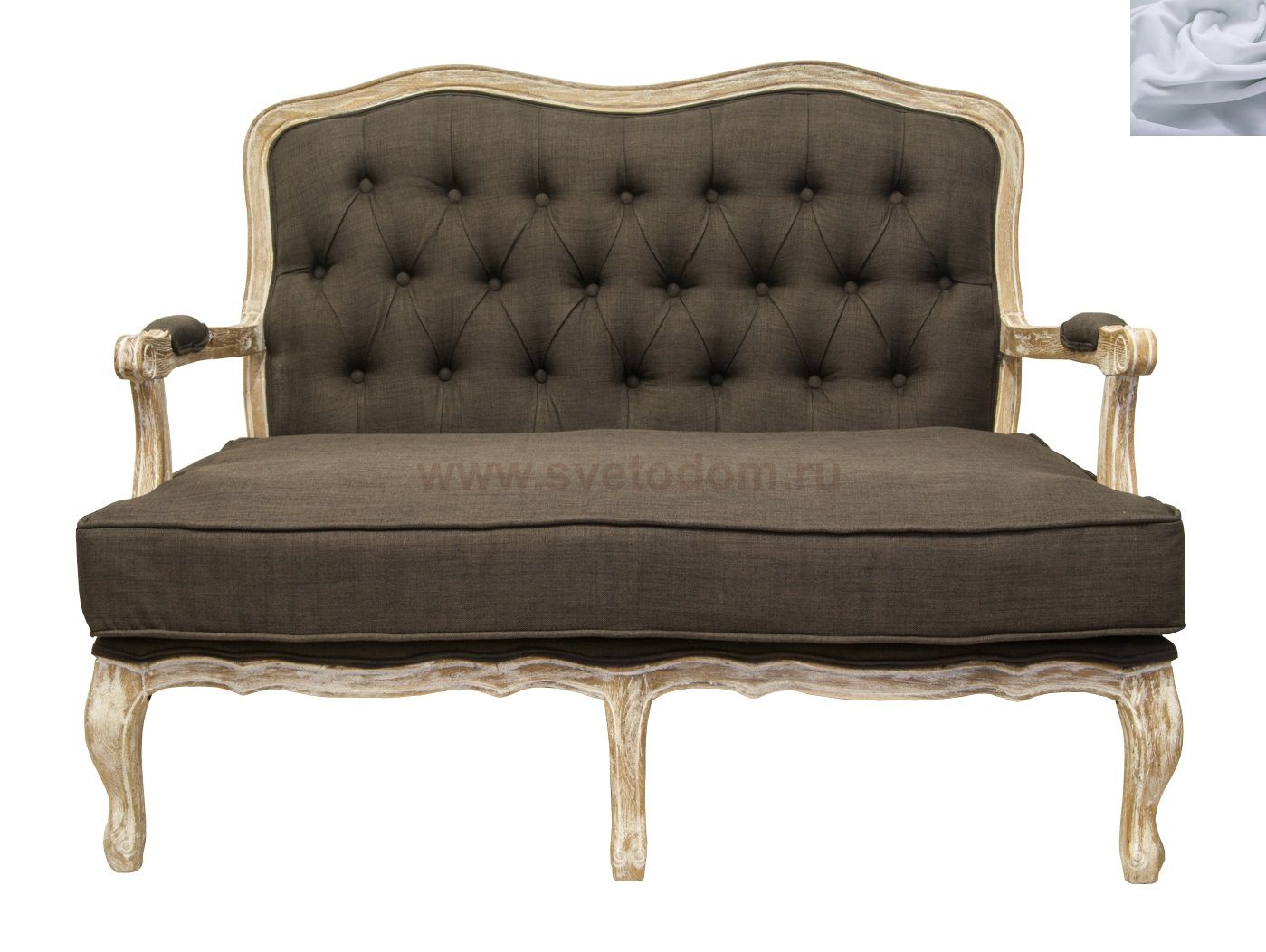 Диван Yareli Brown V2 MAK interior YF-1844-B-grey Серый