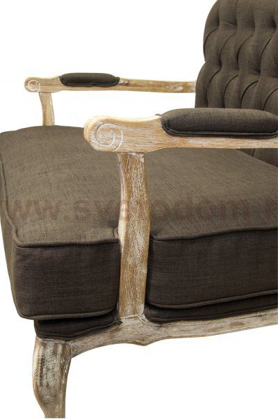 Двухместный дизайнерский диван Yareli Brown V2 MAK interior YF-1844-B-pink Розовый