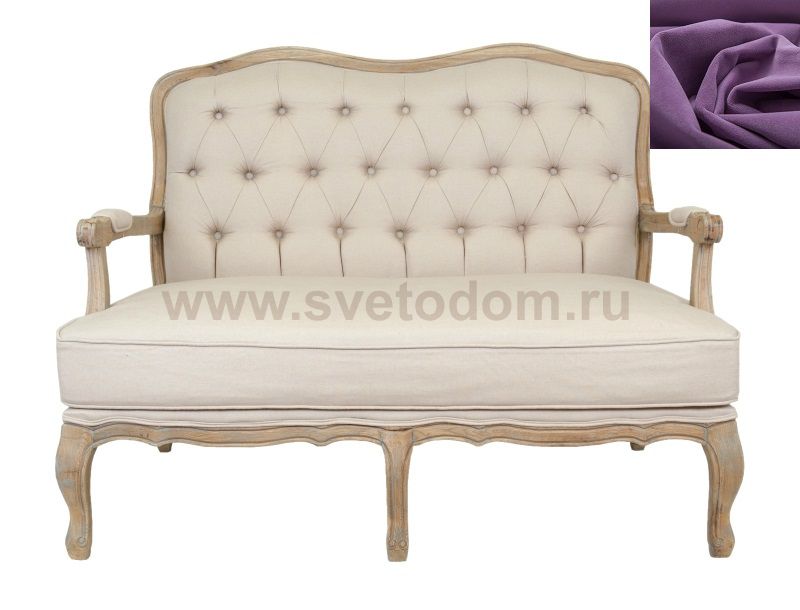 Диван Yareli MAK interior YF-1844-purple Фиолетовый