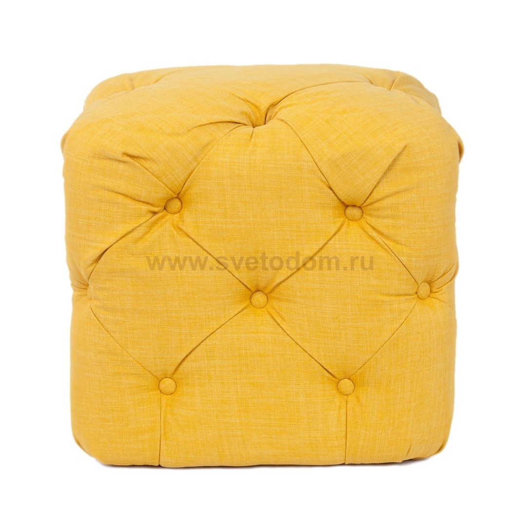 Дизайнерский пуф Amrit Yellow MAK interior YF-1890-M Желтый