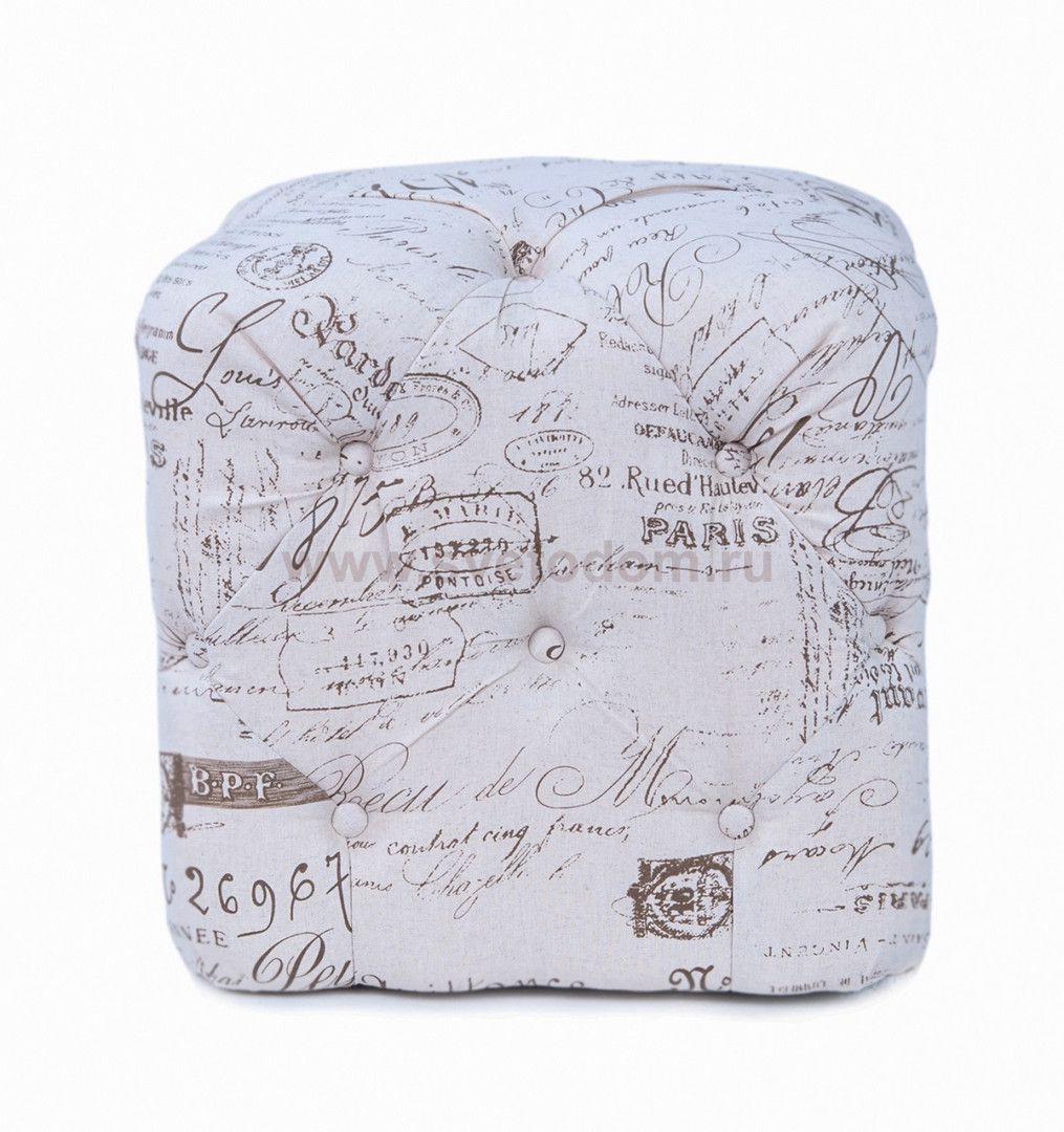 Дизайнерский пуф Amrit Print MAK interior YF-1890-O Бежевый