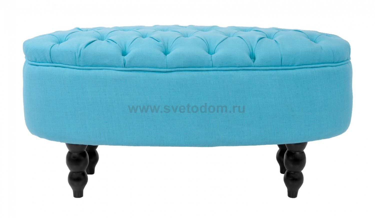Дизайнерский пуф Wattley Blue MAK interior YF-1952 Бирюзовый