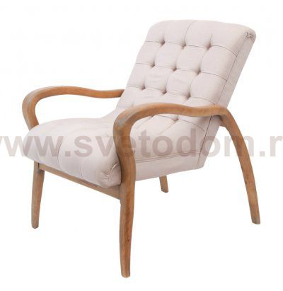 Мягкое полукресло с подлокотниками Elisio MAK interior YF-1998 Бежевый