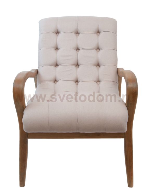 Мягкое полукресло с подлокотниками Elisio MAK interior YF-1998 Бежевый