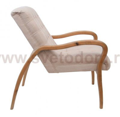 Мягкое полукресло с подлокотниками Elisio MAK interior YF-1998 Бежевый