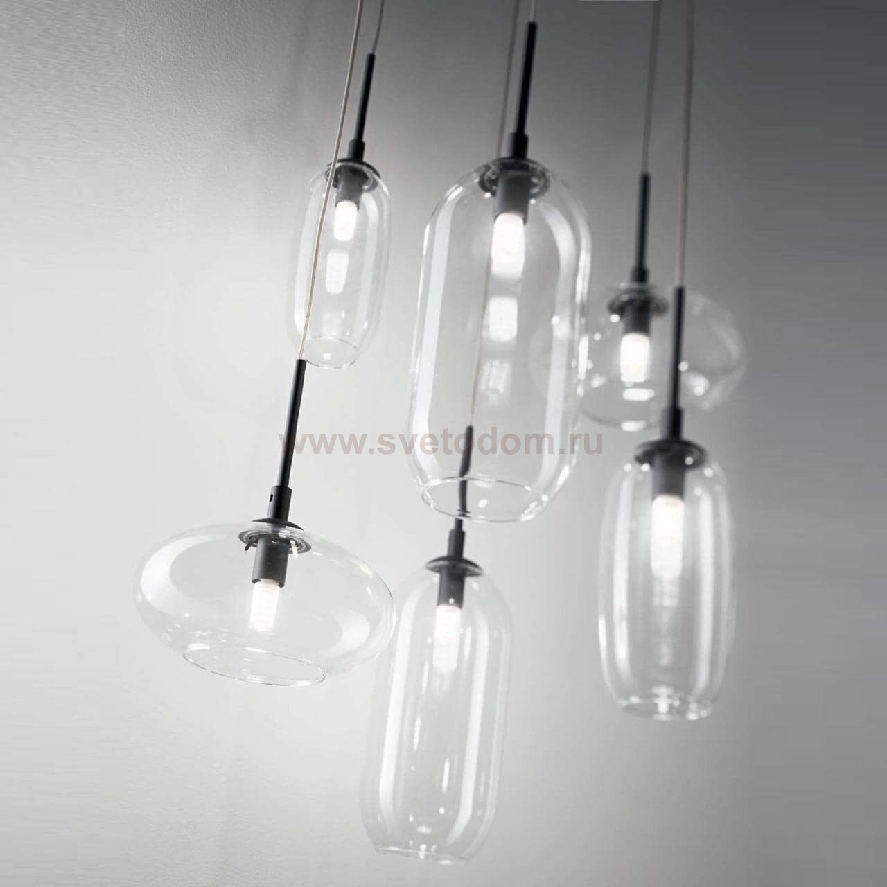 Люстра Ideal lux YOGA SP6 NERO (173023)