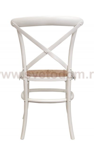 Стул Cross Back White Ver.2 MAK interior ZD-178 Белый