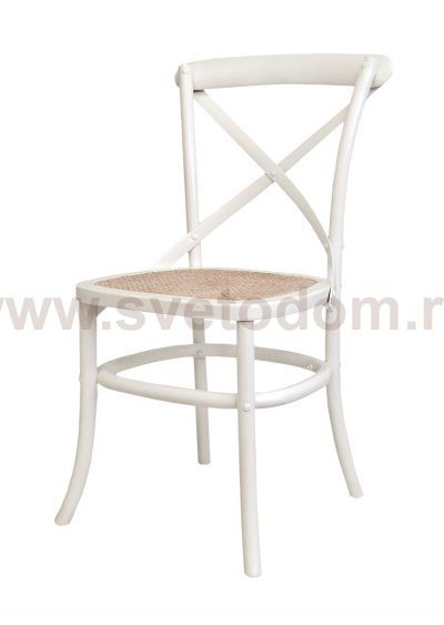 Стул Cross Back White Ver.2 MAK interior ZD-178 Белый