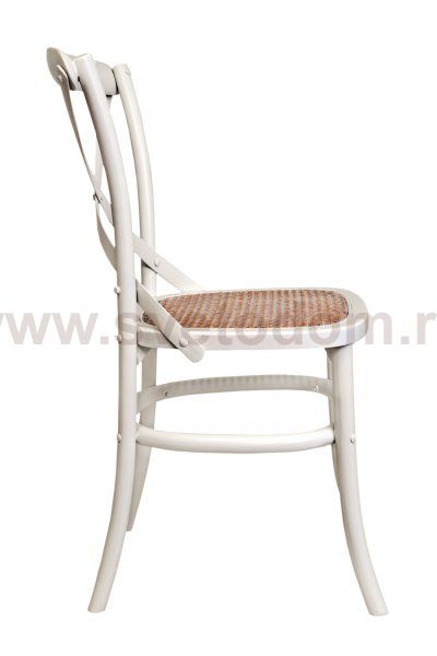 Стул Cross Back White Ver.2 MAK interior ZD-178 Белый