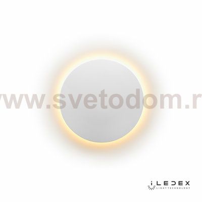 Настенный светильник iLedex Lunar ZD8102-12W 3000K matt white