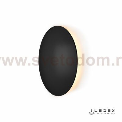 Настенный светильник iLedex Lunar ZD8102-18W 3000K matt black