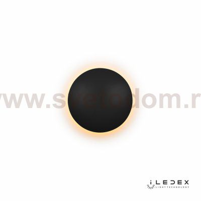 Настенный светильник iLedex Lunar ZD8102-6W 3000K matt black
