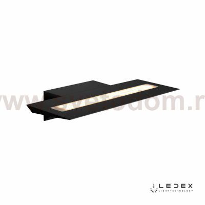 Настенный светильник iLedex Image ZD8114-9W 3000K Черный
