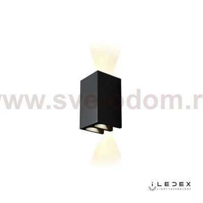 Настенный светильник iLedex Double ZD8160-12W 3000K matt black
