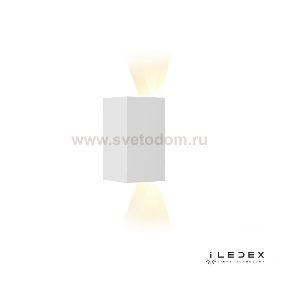 Настенный светильник iLedex Double ZD8160-12W 3000K matt white