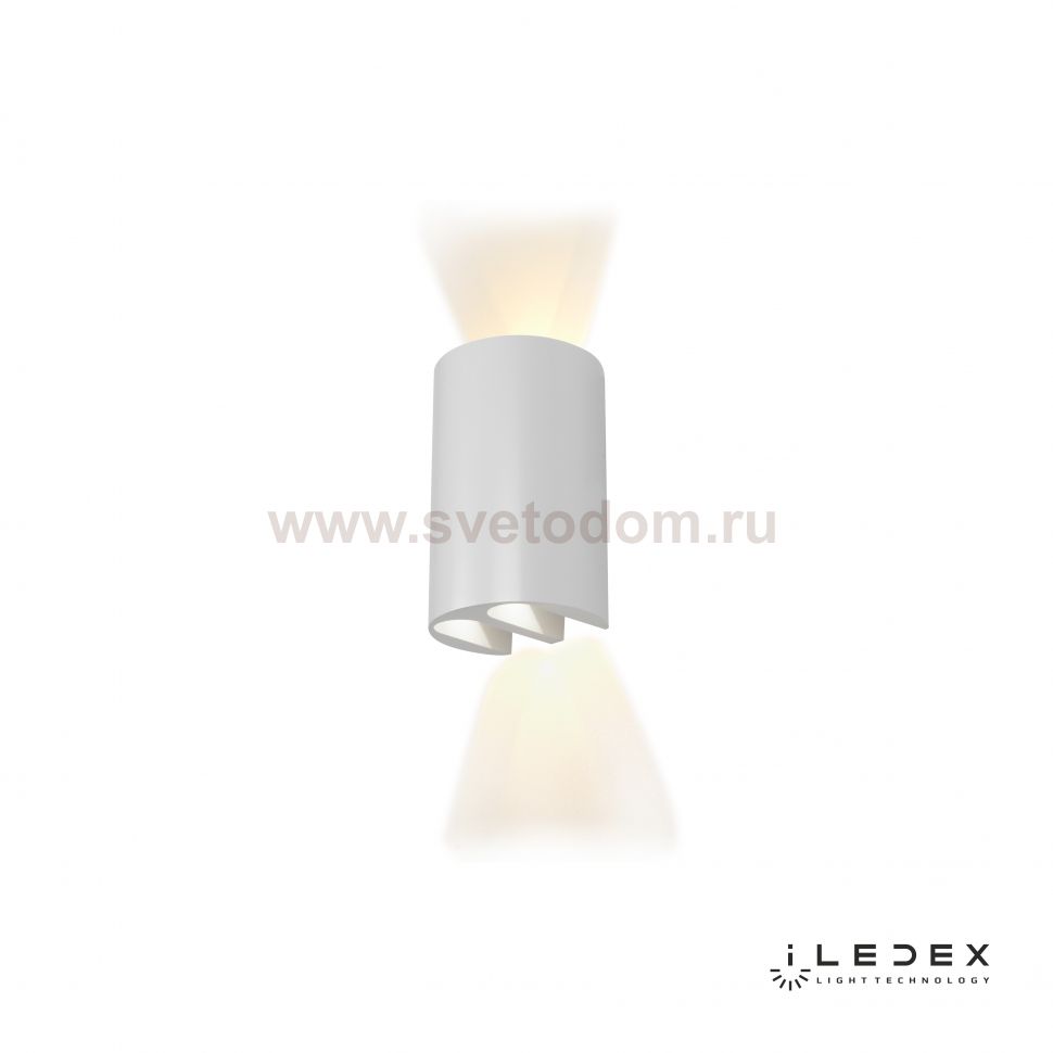 Настенный светильник iLedex Double ZD8161-12W 3000K matt white