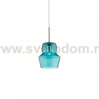 Подвесной светильник Ideal lux ZENO SP1 SMALL AZZURRO (36120)