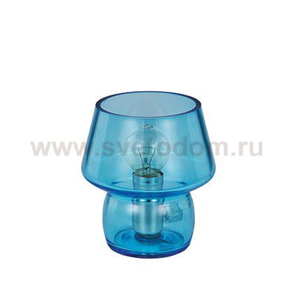 Настольная лампа Ideal Lux ZENO TL1 SMALL AZZURRO