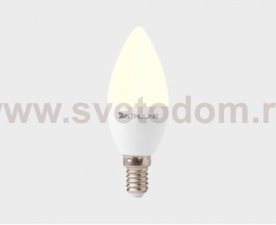 ZX 900917 E14 7W 3000K свеча светодиодная лампа