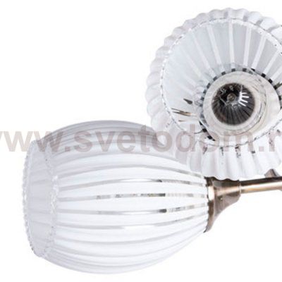 Плафон стекло полосатый 110*125мм E27 (37мм посадка) Arte lamp A2941PL ARYA