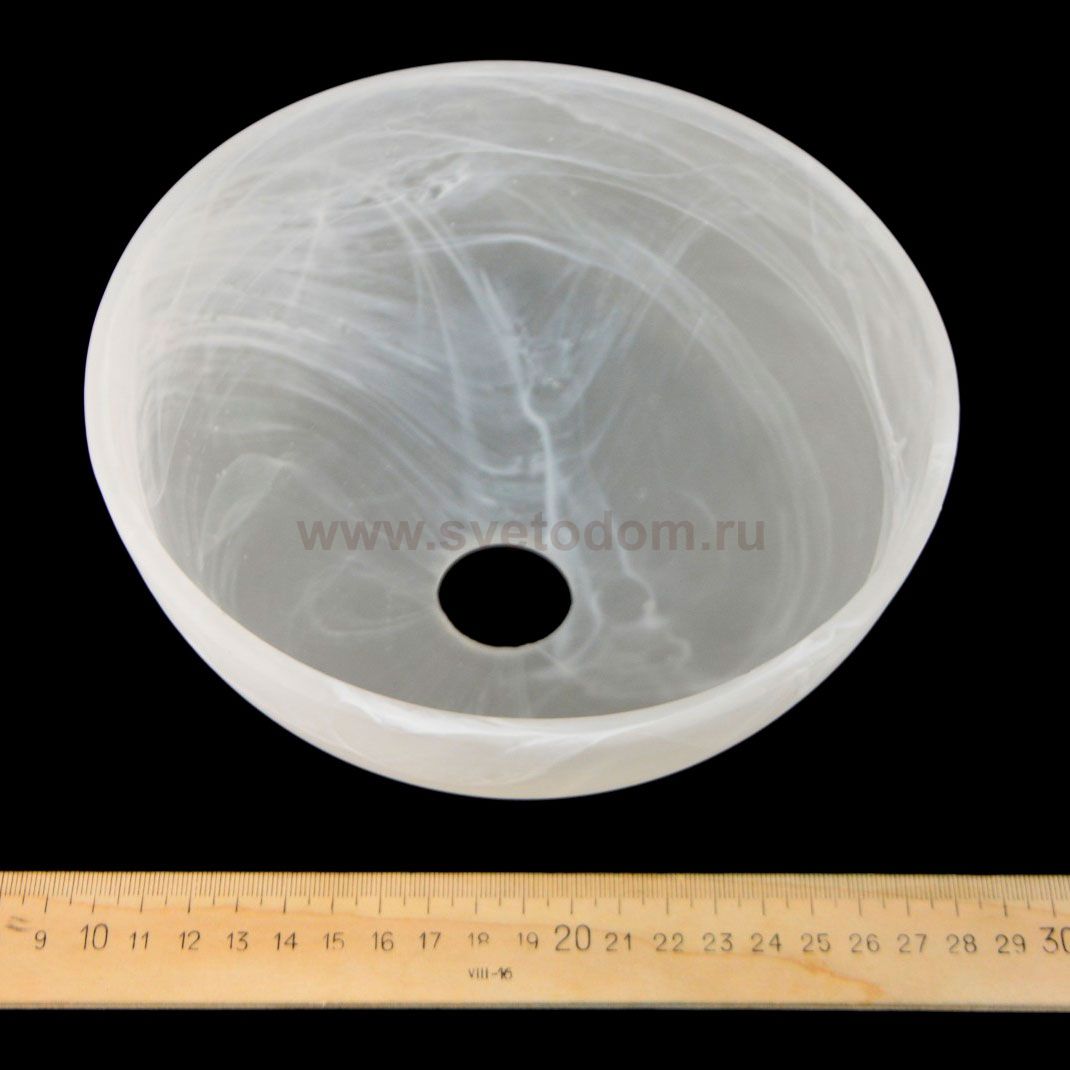 Плафон стекло алебастр 175*95мм Е14 (32мм посадка) Arte Lamp A3777AP/LM Windsor white