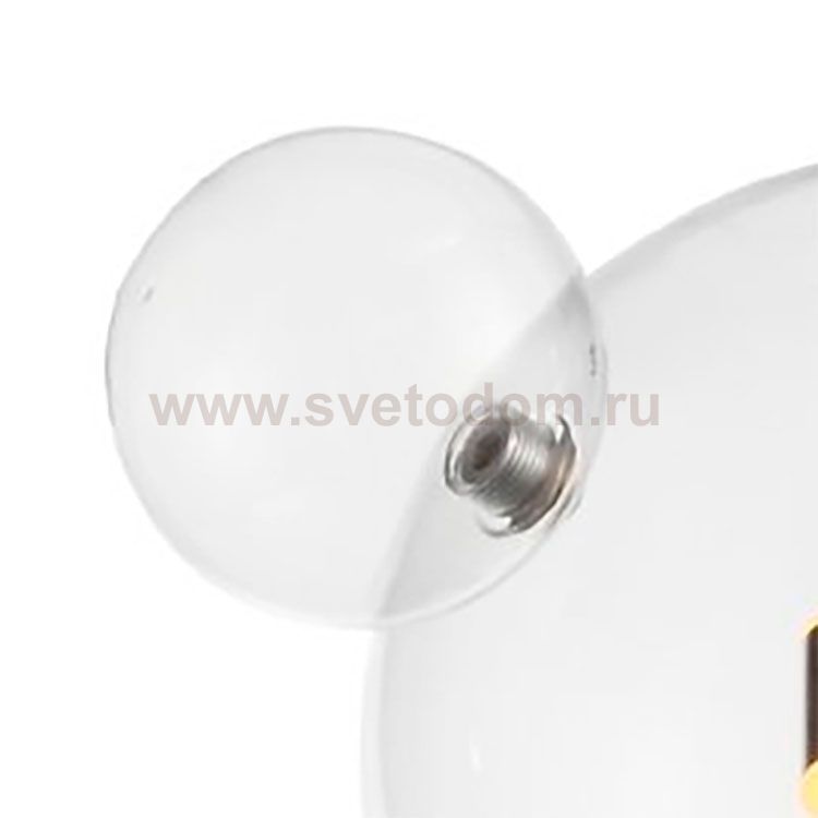 Плафон стекло прозрачный шар 100мм G9 с резьбой 20мм SL1133.2 BOPONE