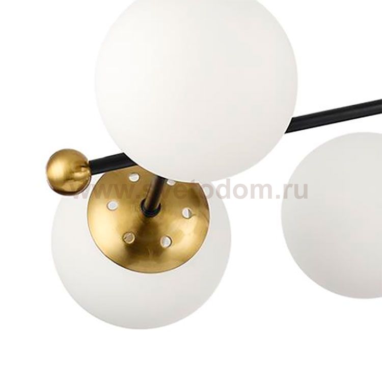 Плафон стекло белый матовый шар 120мм (58мм посадка) LM 6581 MELODY